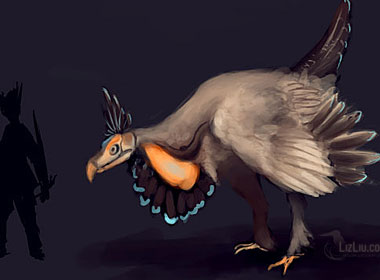 Great Prairie Chicken Mount Concept