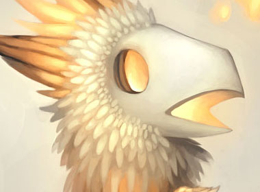 The Lion-Maned Skullbird