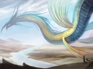 Sky Dragon Sketch
