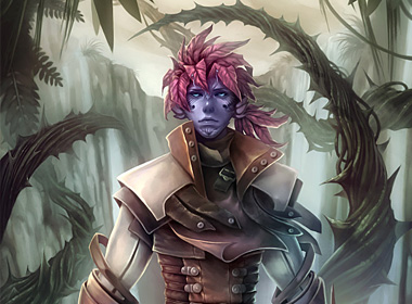 Tyrian Tarot Illustration of Malyck