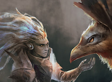 Sylvari Spellweaver & Roadrunner Mount
